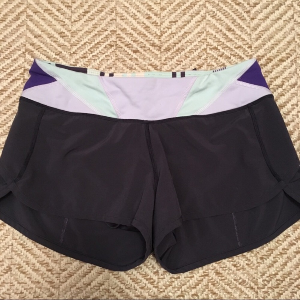 Lululemon speed shorts size 4